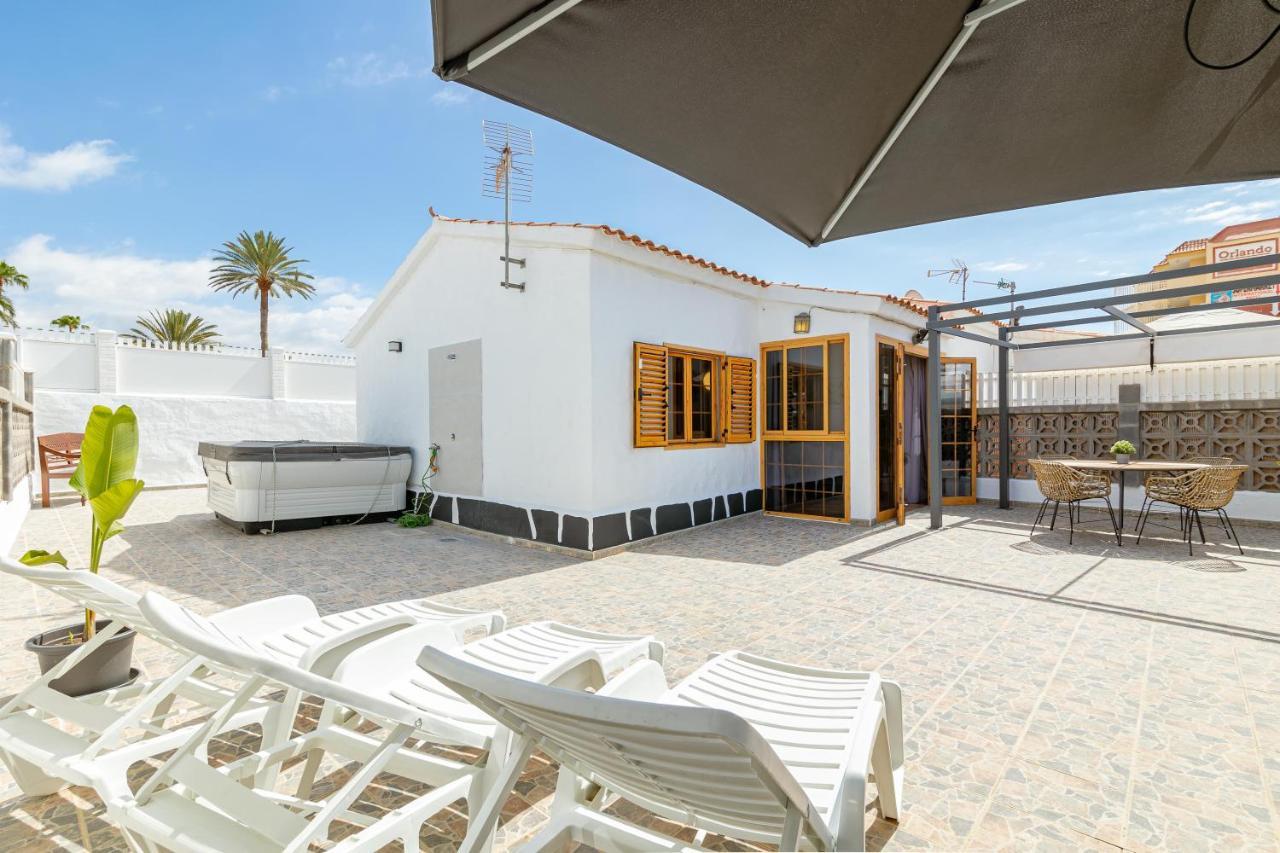 Canarian Holiday Home - Private Bungalow In Playa Del Ingles Maspalomas  Eksteriør billede
